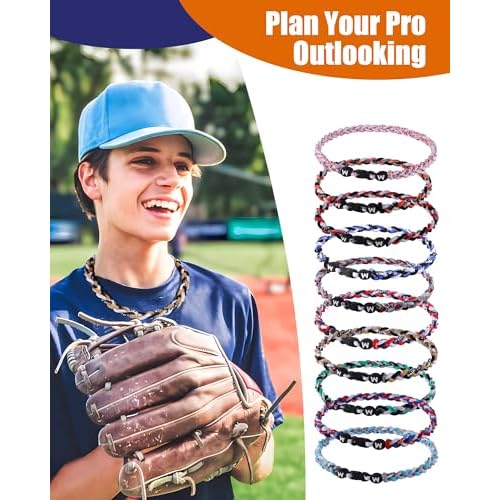 Premium Sport Baseball Necklaces for Outfit/Sport field, Classic Design Baseball Necklace