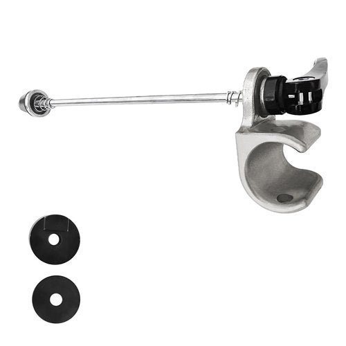 Axle Mount Cup with Quick Release Hook and Loop for Thule Chariot Cross Sports Courier Coaster Cadence Single Trailer