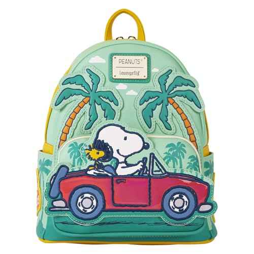 Loungefly Peanuts Snoopy Road Trip Mini Backpack