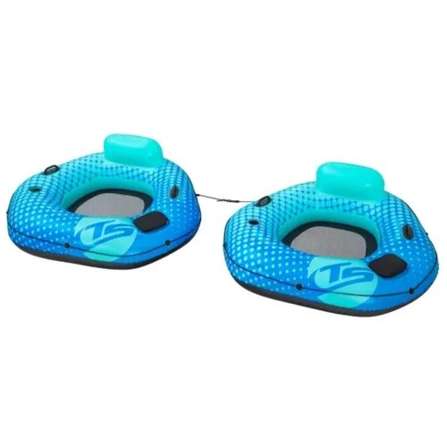 Sports Rapid Rider Ultra River Tube, 2-Pack, 1 Repair Patch, Plus a Microfiber Towel