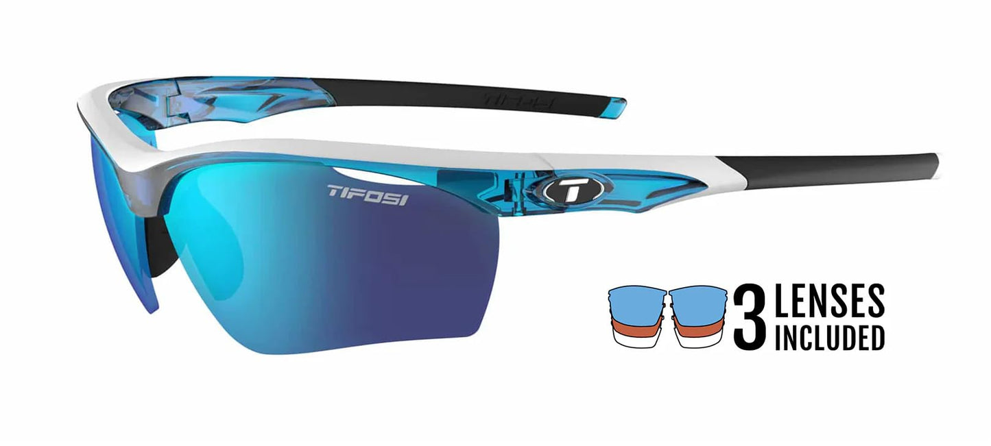 Tifosi Vero Sunglasses (Skycloud, Clarion Blue/AC Red/Clear)