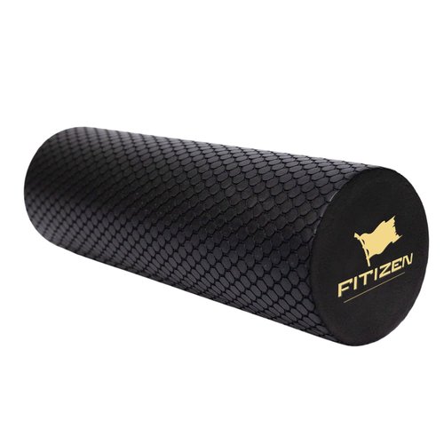 Fitizen Foam Roller - Mini - 12 x 4 inches - Muscle Massage Rehab Stiff Back Pain Physical Therapy Deep Tissue Firm Exercise Equipment Home Gym Stress Yoga Pilates for The Fit Citizen by FitNation