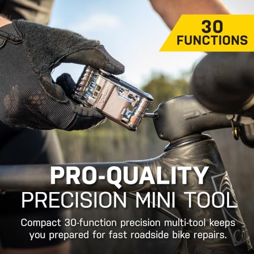 Topeak Mini PT30 Bike Multi-Tool with 30 Functions for Cycling Repairs