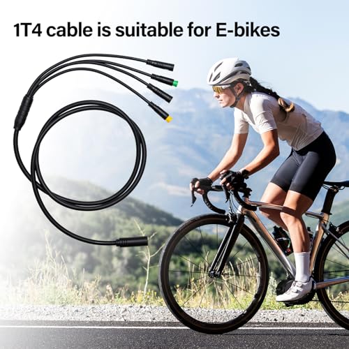 Ebike Wiring Harness for BAFANG BBS01B BBS02B BBSHD Motors - Waterproof 51in Cable