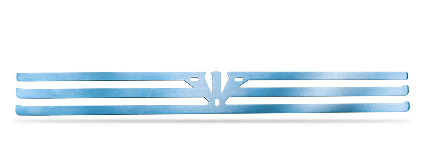 Miayork Sports Race Medal Holder Display Hanger Rack Medals-Medal Holder wall Mount Easy to Install Race Runner Medal Frame Simple Hanger Hooks 3 Lines-Luxury Azure Blue
