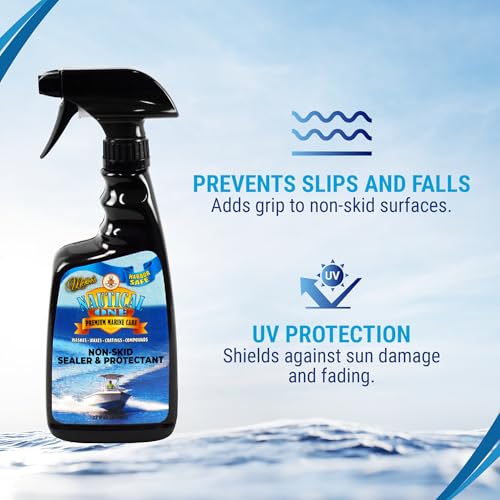Marine Non-Skid Surface Sealant & Protectant - Water-Based 22 oz