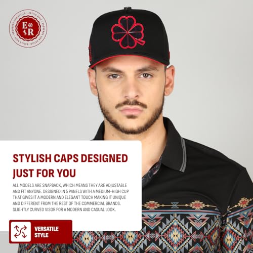 Black Clover Baseball Cap for Men & Women - Adjustable Snapback Hat