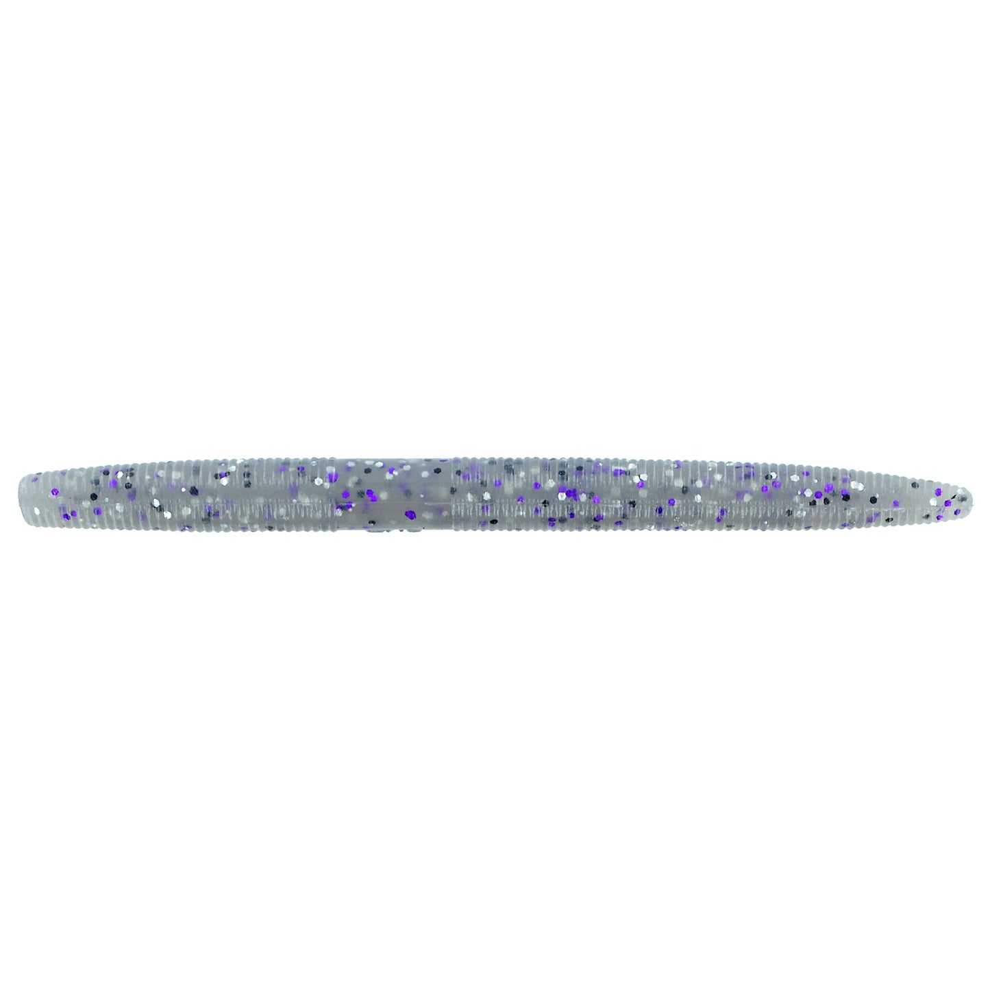 Yamamoto Gary 5" SENKO SMOKE BLUE PEARL /W SILVER, PURPLE & BLACK FLAKE (10 PACK)
