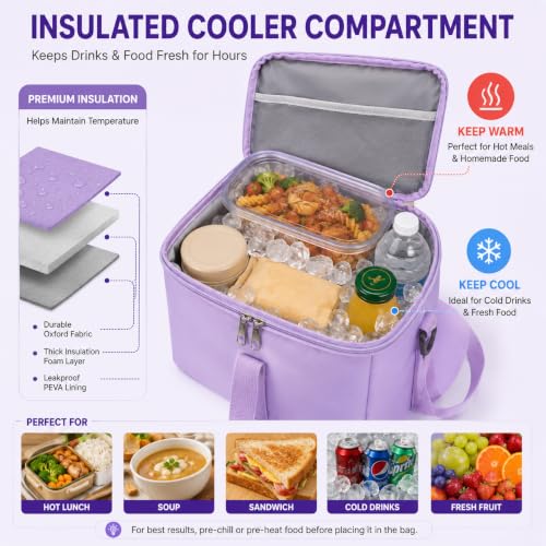 KesoftJa 2-in-1 Cooling Organizer Liner for Bogg Bag Accessories - Black