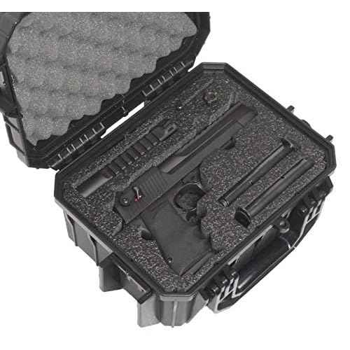 Case Club Case fits Desert Eagle in Pre-Cut Waterproof Pistol Case with Storage for 4 Extra Magazines & 1 Extra Barrel