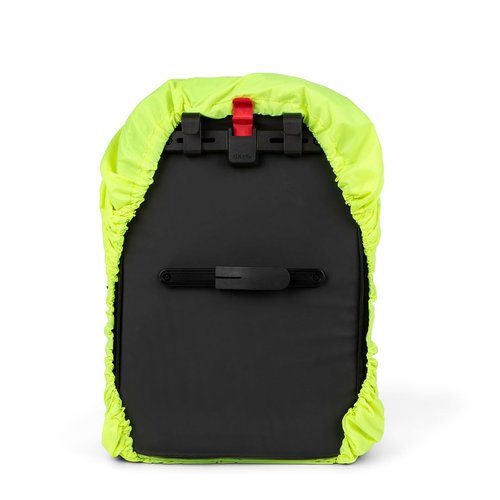 Two Wheel Gear Inverter Pannier Backpack, 25L Convertible Bike Bag, Graphite Grey, 13x19x7 inches