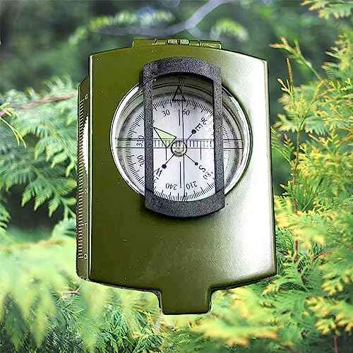 Compass, Hiking Compass for Survival with Lensatic ? Water-Resistant Durable and Pocket-Sized