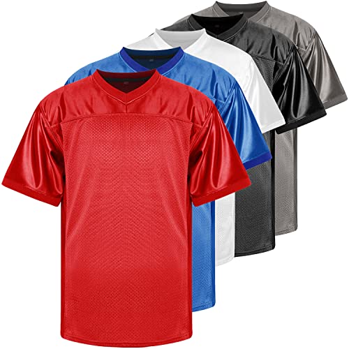 Phoneutrix Football Jersey 3X-Large Red Sports T-Shirt Hip Hop Party Wear