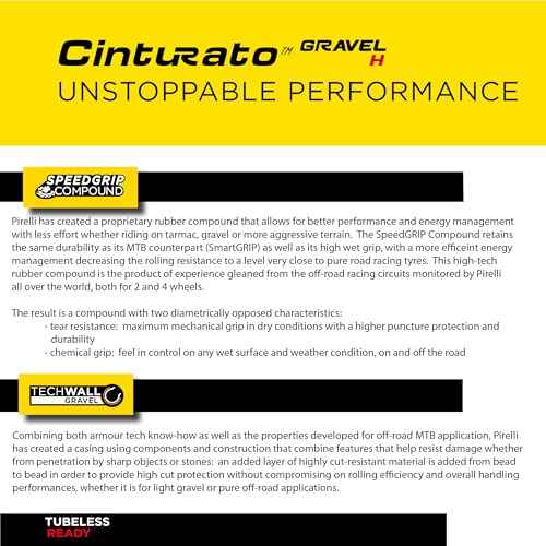 Pirelli Cinturato Gravel H Classic 45-622 (700 x 45c) Gravel Bike Tire Designed for Compact Terrain - SpeedGRIP Compound for Superior Grip in All Weather