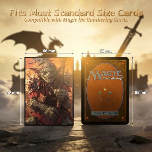 Goblin MTG Card Sleeves - EDH Commander Deck Protective 100 Count
