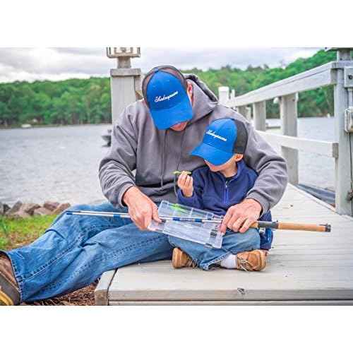 Shakespeare Catch More Fish Spinning Reel and Fishing Rod Combo with Kit