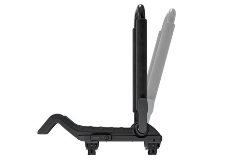 Thule Hull-a-Port XTR - Kayak j-style roof rack - Carry up to 2 kayaks - Folds flat - Pre-assembled - Locks to roof rack - Universal mounting up to 80.5mm wide load bars