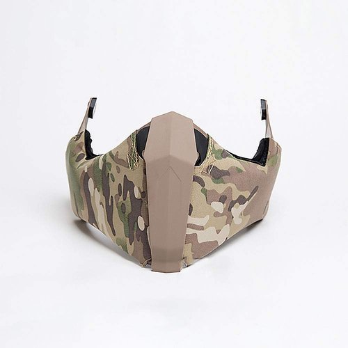 FM~Mandible Can Hang Fast Helmet for Helmet Half face Protection Cover Tatical Airsoft Hunting