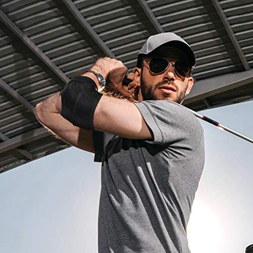 Adjustable Elbow Support Brace for Tendonitis and Sports Injuries