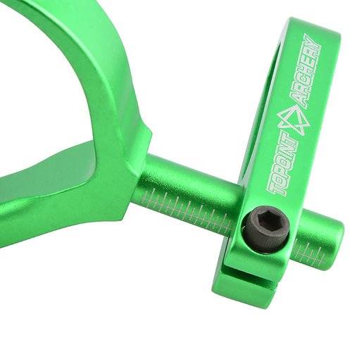 ZSHJGJR Archery Bowfishing Arrow Rest Anodized Aluminum Material Anti-Rust Right and Left Hand Use for Compound Bow Recurve Bow Fishing Accessories (Green)