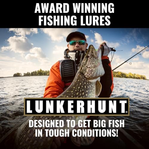 Lunkerhunt Combat Frog Lure - Jungle Topwater Fishing Lure for Bass and Trout