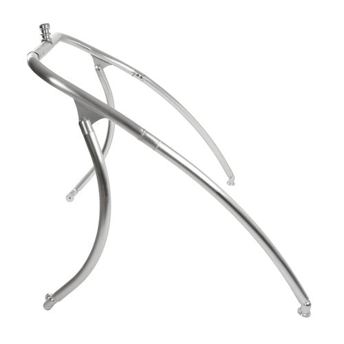 WUTIST Universal Durable Wakeboard Tower Fit for Most Boats from 62"-103" Wide Silvery Aluminium Boat Wake Tower Polishing&Oxidation
