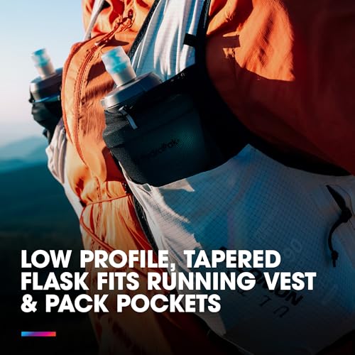 HydraPak SoftFlask Speed Collapsible 500ml Water Bottle - Malibu 2-Pack