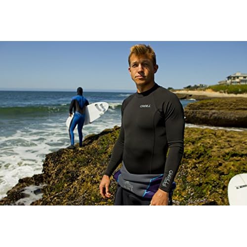 O'Neill Wetsuits UV Sun Protection Mens Thermo Long Sleeve Crew Sun Shirt Rash Guard