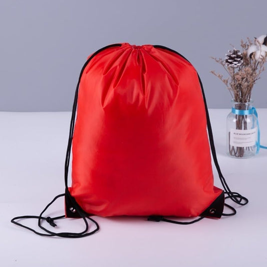 1PC Vibrant Nylon Drawstring Backpack - Good Lightweight and Durable Companion for Outdoor Sport,Travel, Skyblue