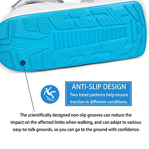 Medical Inflatable Walking Boot for Fractures & Ankle Support - L / Manual Inflation