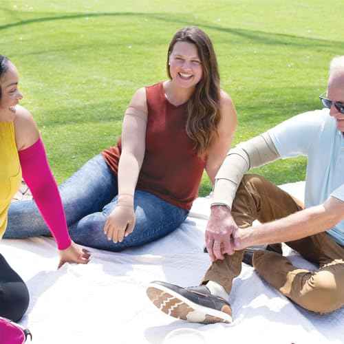 Mediven Harmony Armsleeve 20-30 mmHg for Lymphedema w/ Beaded Silicone Top Band