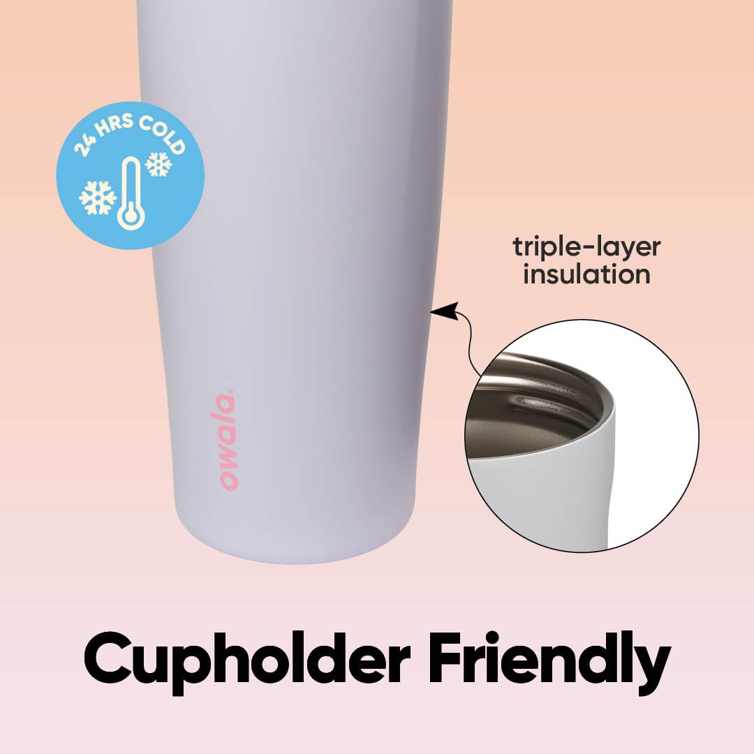 Owala FreeSip Sway Stainless Steel Water Bottle 30 oz Beach House