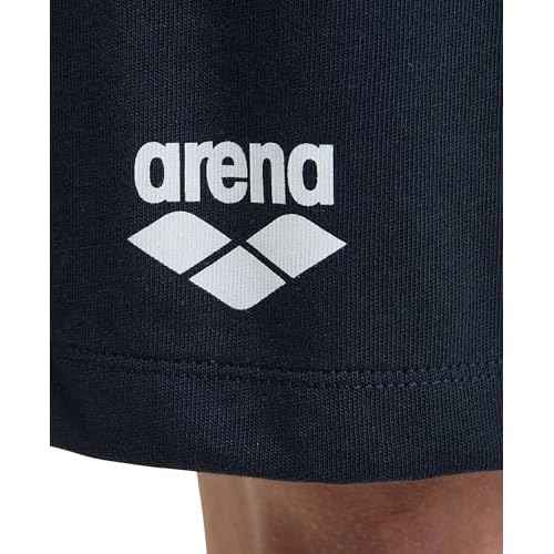 ARENA Bermuda Solid Unisex Shorts, Mens Womens Comfy 100 Percent Cotton Jersey Sweat Shorts Drawstring Deep Side Pockets