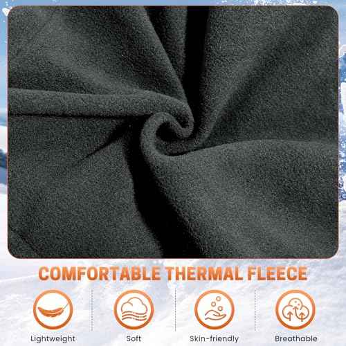 Balaclava Ski Mask Winter: Windproof Face Cover for Men Women Skiing Snowboarding Fleece Warm Protection