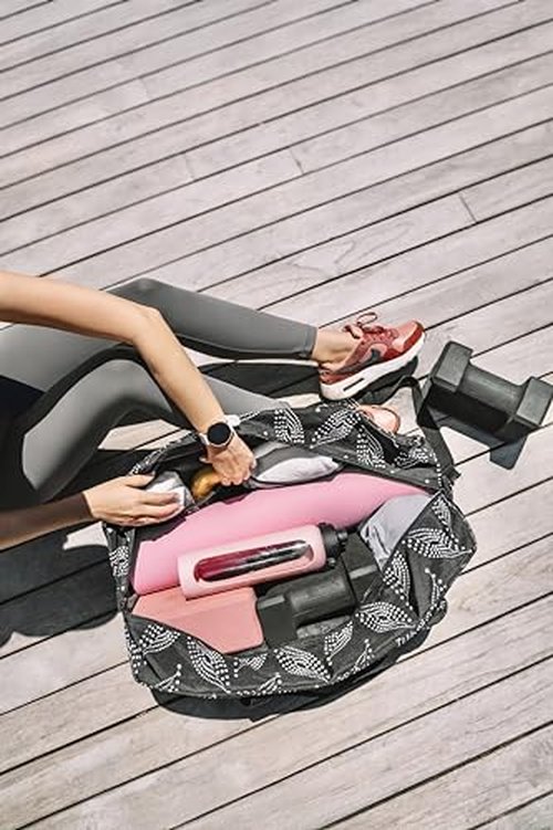 WARRIOR2 Yoga Mat Bag, 8-Pocket Gym Bag Fits Thick Mats & Blocks, Wet Pocket & Air Vent | Large Bag With Mat Holder for Women, Men | Duffle, Tote