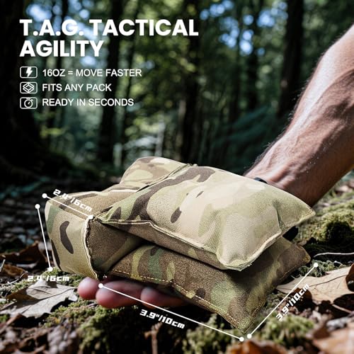 Camo Shooting Rest Bag with Pre-Filled Support for Hunting & Range Use