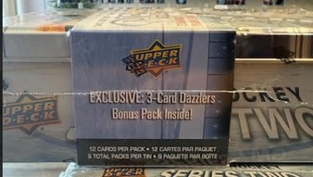2024-25 Upper Deck Series 2 Collector's Tin FACTORY SEALED Look for Young Guns of Macklin Celebrini and Matvei Michkov