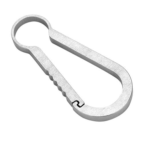 Outdoor Sports Accessory-Multifunctional Carabiner with Locking Buckle and Key for Hiking, Climbing