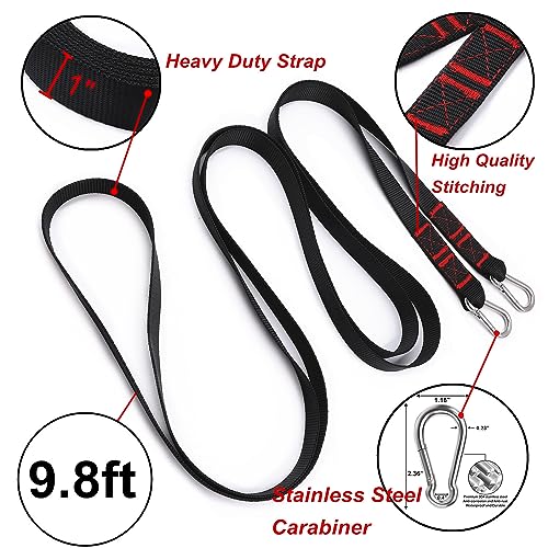 9.8FT Sled Harness Pulling Straps for Resistance Speed & Agility Training - 3m Strap