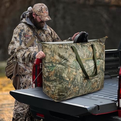 2 Pcs Scent Control Lock Bag 42x26in Camouflage Odor Proof Hunting Gear