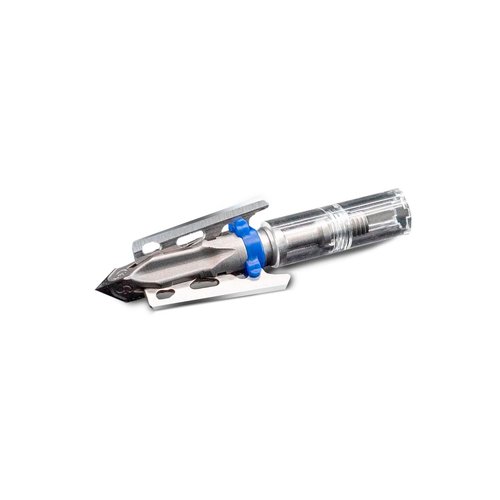 G5 Outdoors Deadmeat 100% Steel Expandable Standard Broadhead (3 Pack + Practice Tip) (Made in The USA)