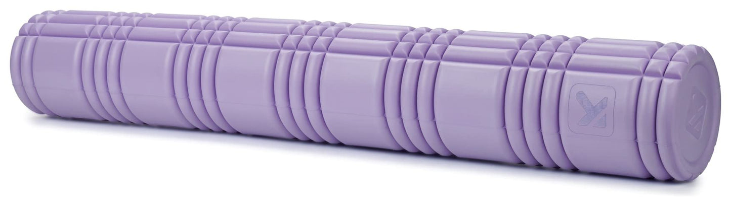 TriggerPoint CORE Foam Massage Roller with Softer Compression for Exercise, Deep Tissue and Muscle Recovery - Relieves Muscle Pain & Tightness, Improves Mobility & Circulation (36''), Lavender