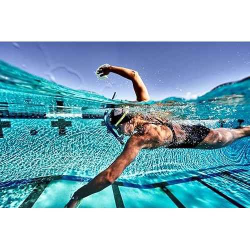 TYR Ultralite Elite Swim Snorkel - Adult Snorkeling Gear for Swimming Training - Ultra-Lightweight and Comfortable for Body Alignment Exercises