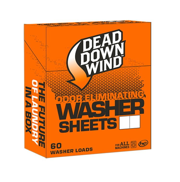 Unscented Laundry Detergent Sheets for Up to 60 Loads - Scent-Free & Stain Remover