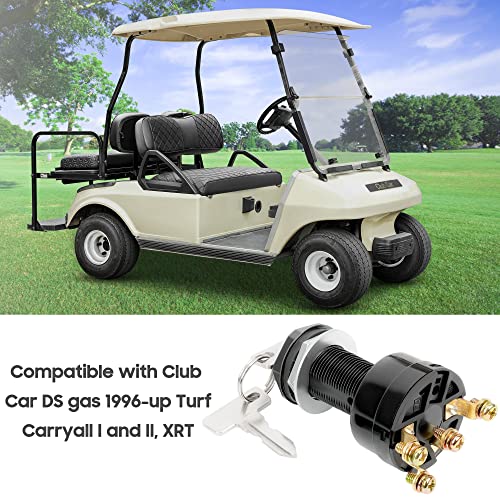 12V Ignition Switch for Golf Carts Club Car DS & Carryall 1996-up OEM Replacement