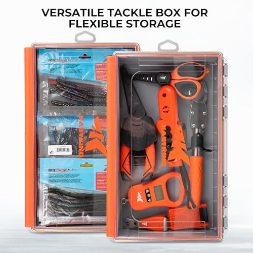 KastKing HyperSeal Waterproof Tackle Box 3700 Deep with No Compartments