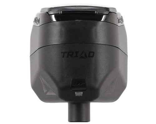JT Triad Electronic Paintball Loader w/PBB Barrel Plug - Black/Black