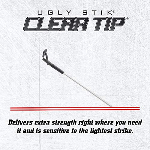 Ugly Stik 7’ Catfish Spinning Fishing Rod and Reel Catfish Combo, Ugly Tech Construction with Clear Tip Design, 7’ 2-Piece Moderate Fast Action Rod