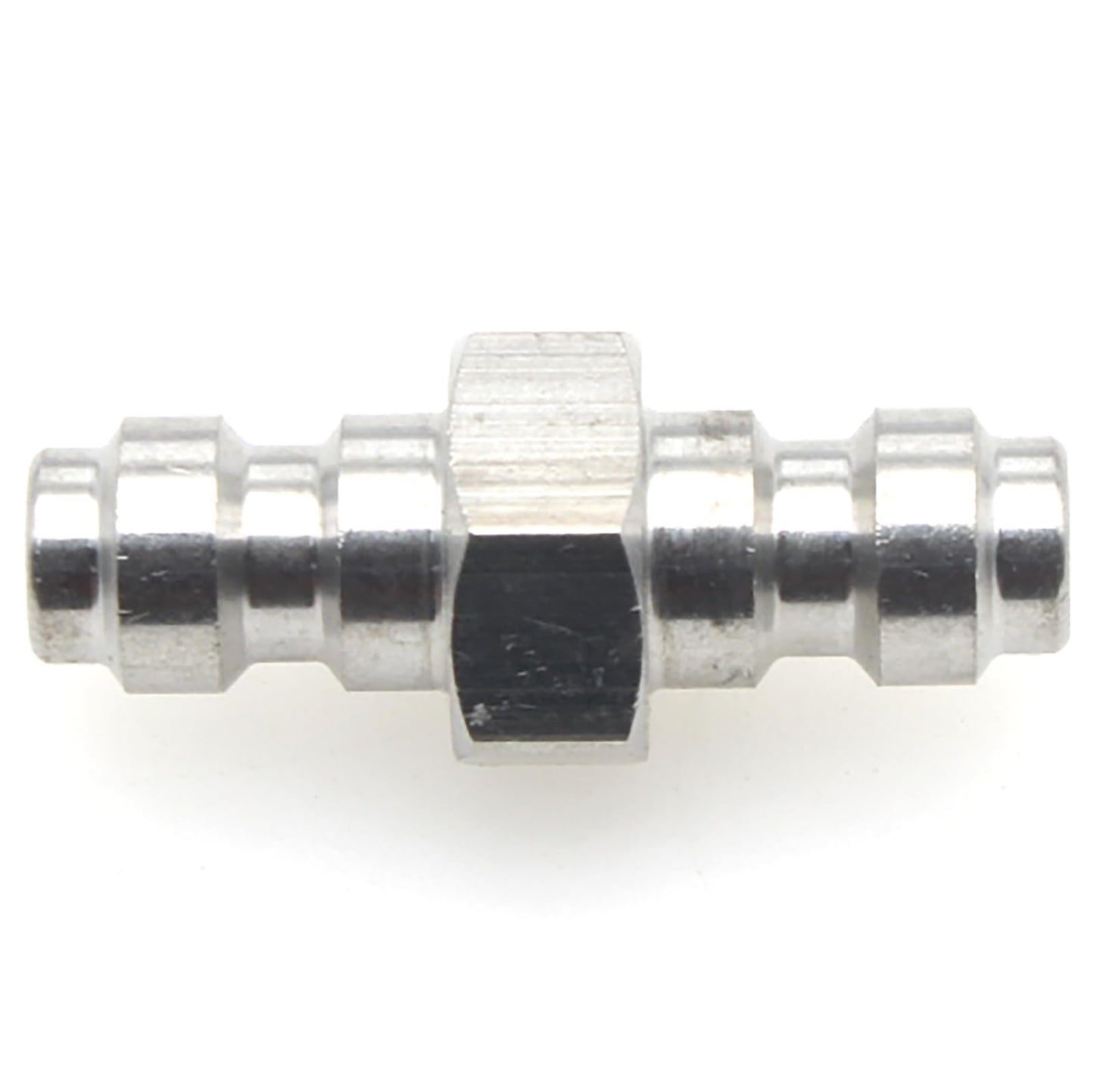OZXNO 2 Pcs Universal 8mm Stainless Steel Male to Male Quick-Disconnect Coupling Adaptor for PCP Paintball Airsoft Air Gun Tool