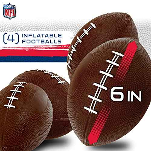Franklin Sports Target Toss Games - Kids Football + Baseball Target Toss Games for Indoors + Outdoors - Fun Football + Baseball Throwing Games for Kids - Includes Targets + Mini Toy Balls